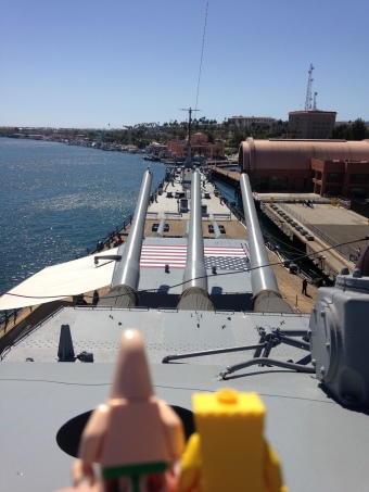 on the USS Iowa